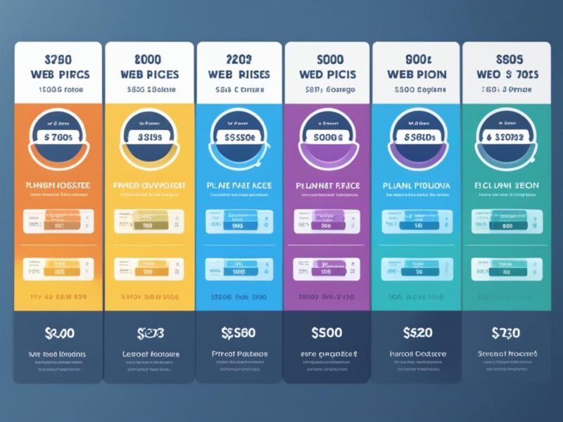 how much web hosting cost