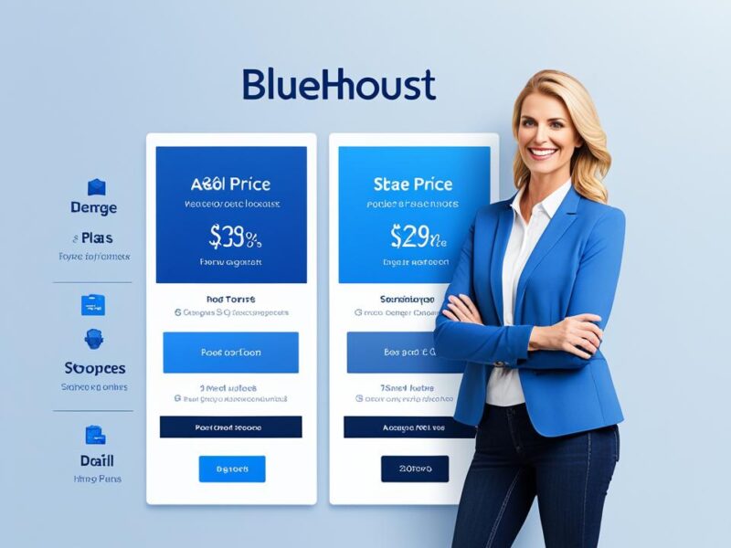 bluehost pricing