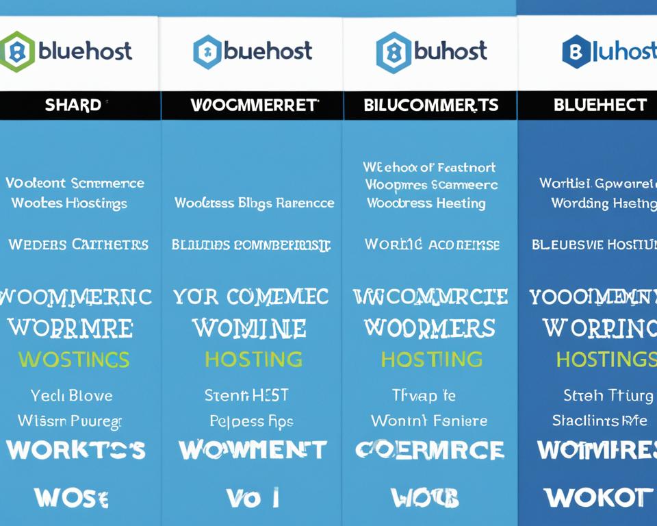 bluehost shared wordpress vs woocommerce